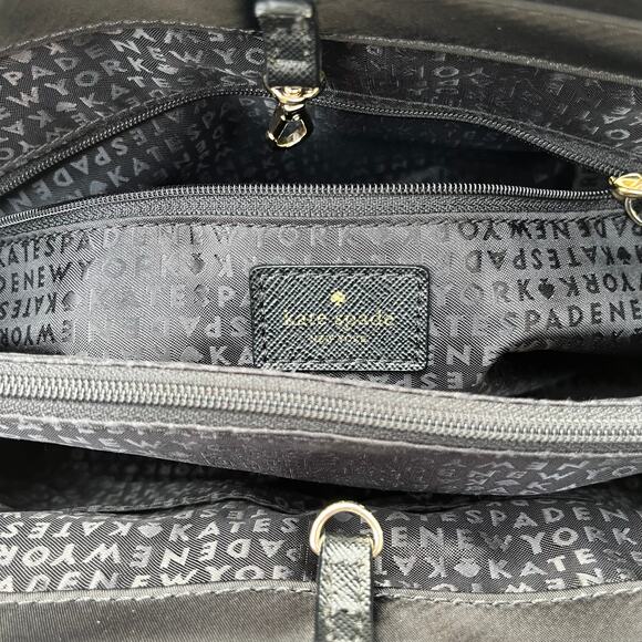 KATE SPADE Nylon Black Crossbody Tote - Picture 6 of 9